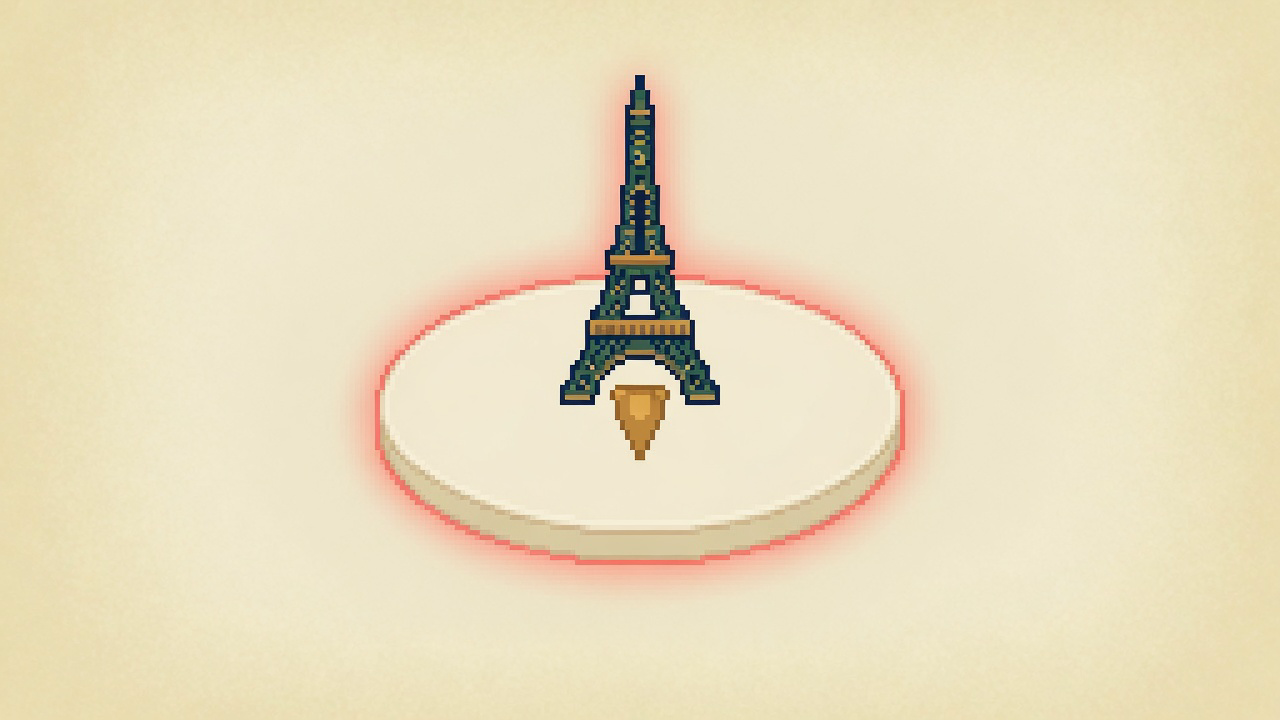 Landmarks hide until someone pins within 10 miles. Then the map shows them to everyone.