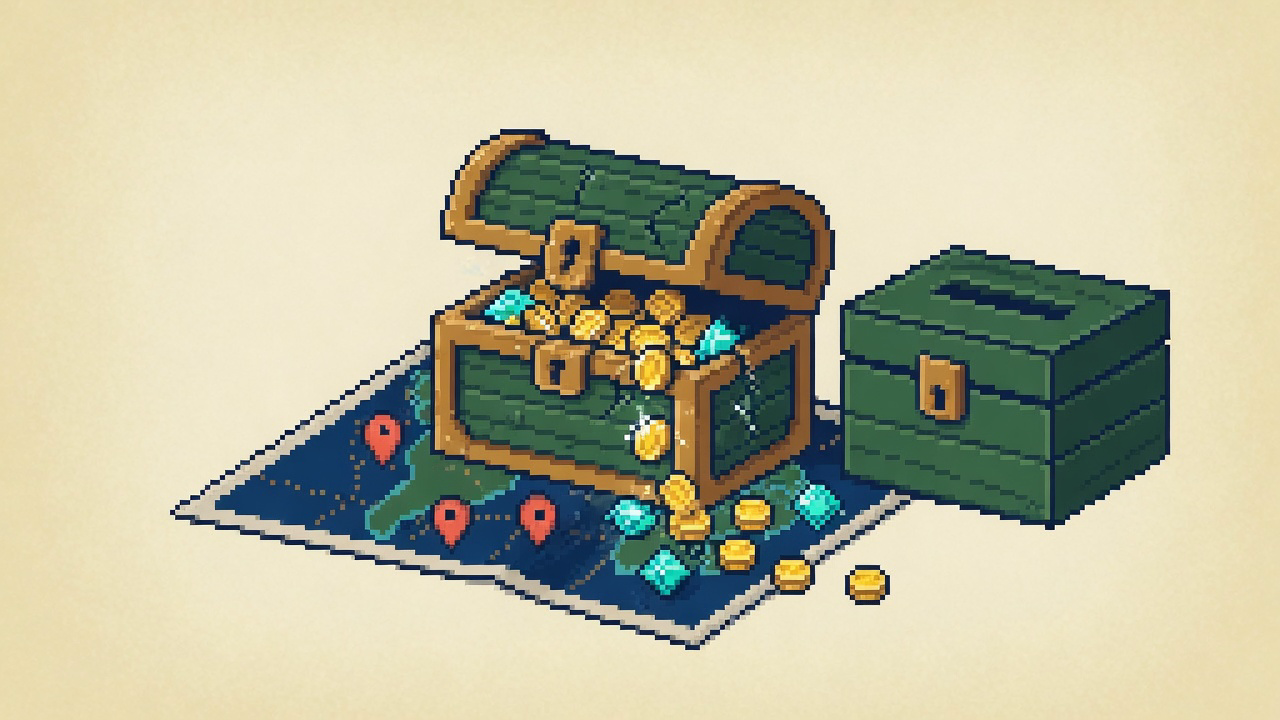Hourly Yen is deposited in the Deposit Box. Empty it onto your balance. It holds 24 hours of deposits.